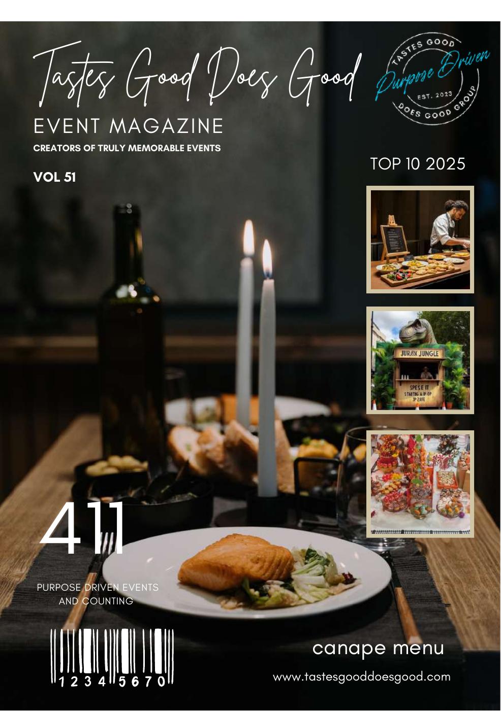 A Menu for every event