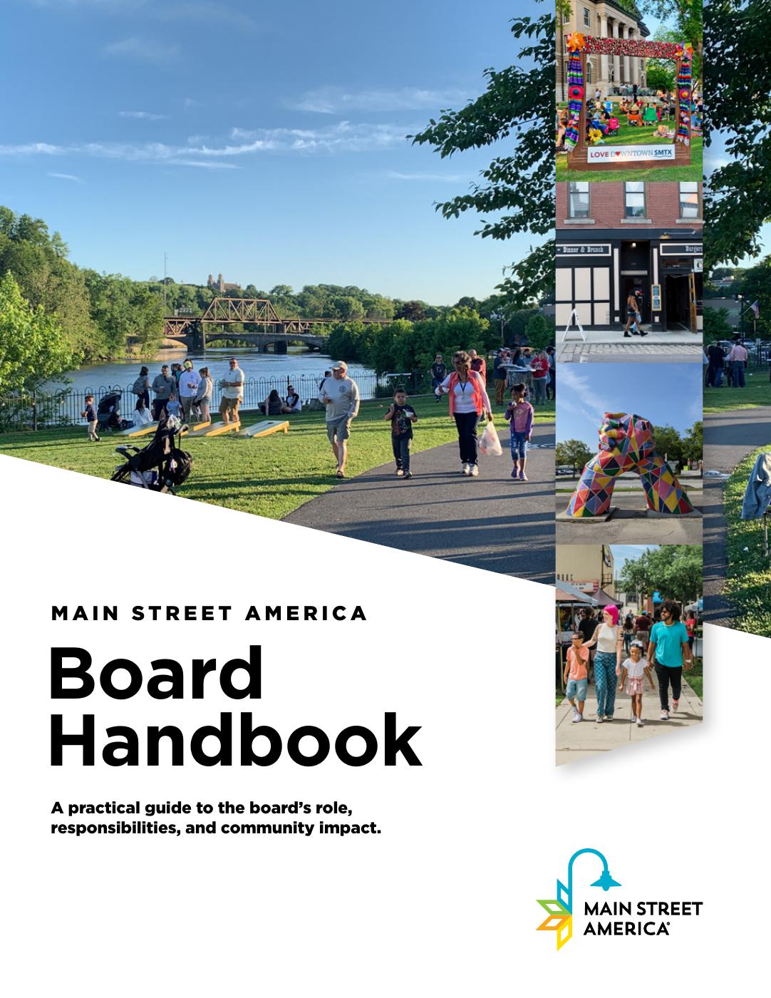 Main Street America Board Handbook 2026