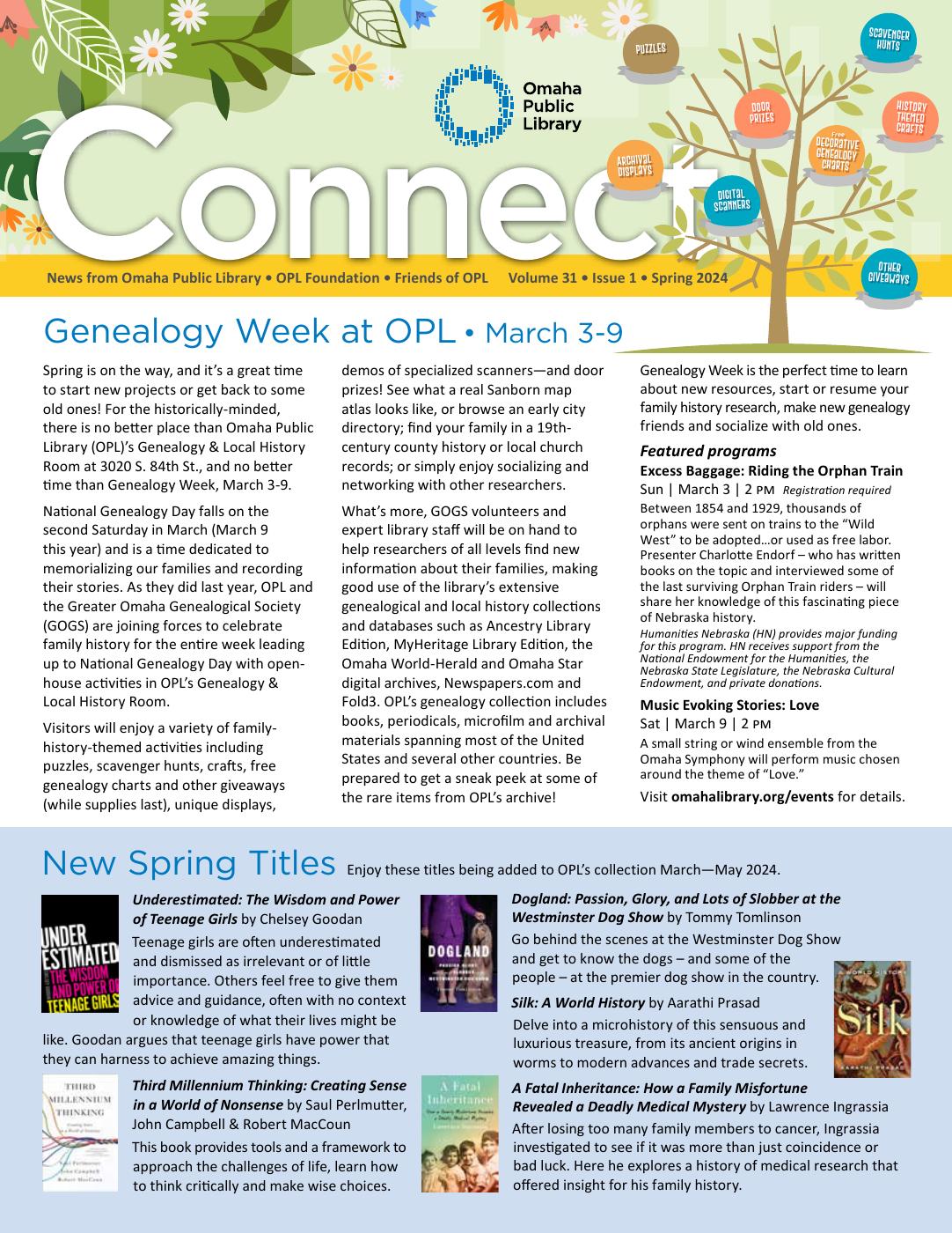 OPL Connect Newsletters