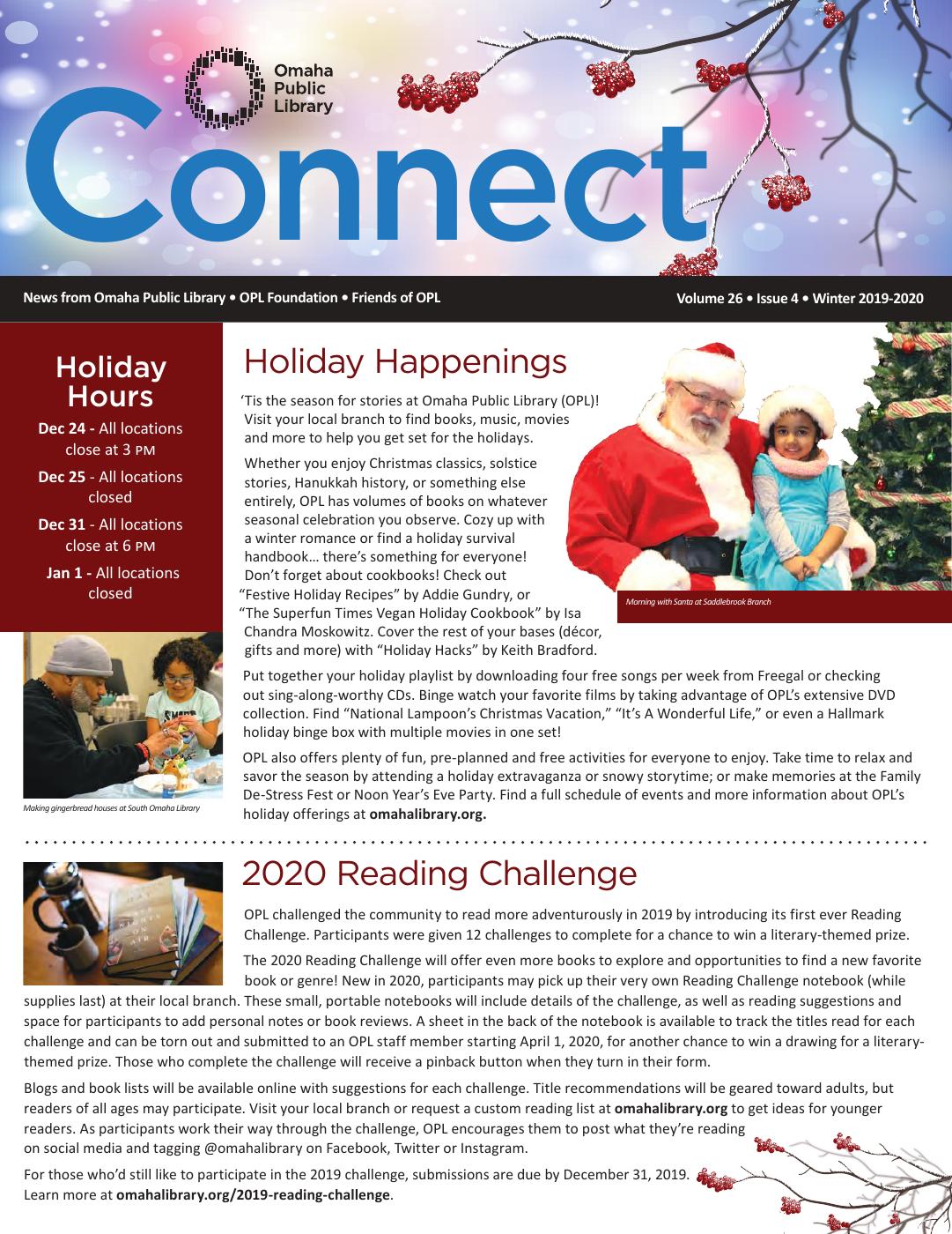 OPL Connect Newsletters