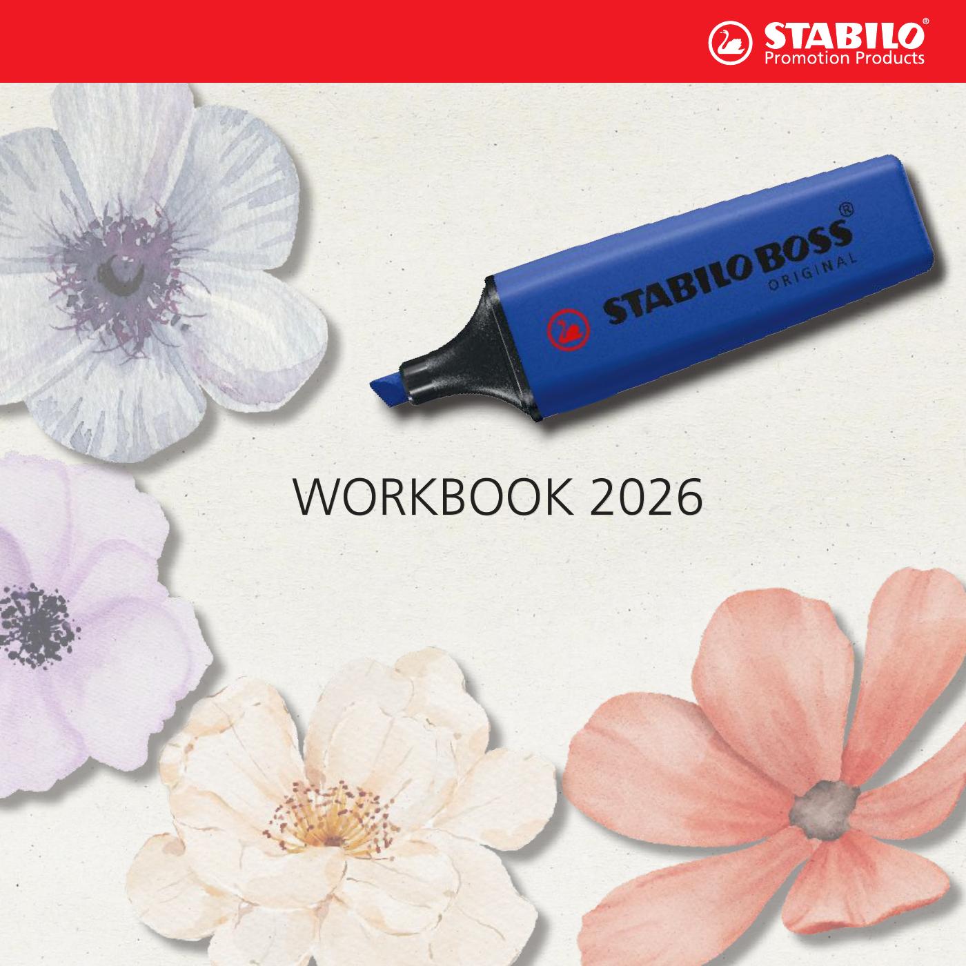 Copertina Stabilo Workbook 2026