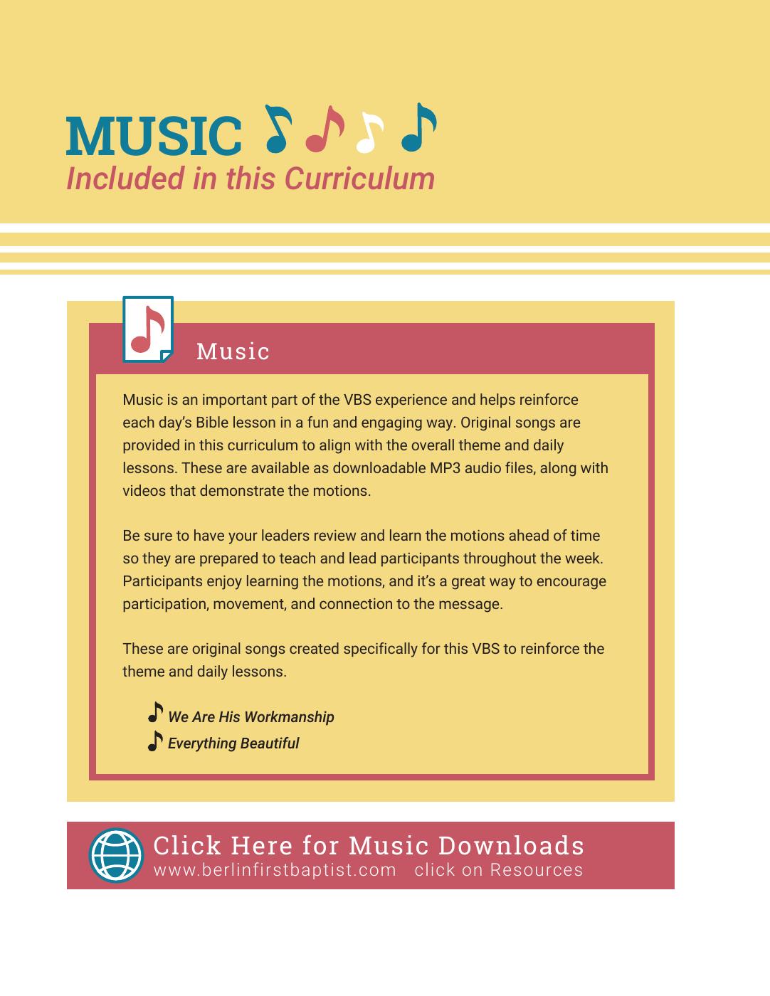 VBS Curriculum for Needs & Disabilities