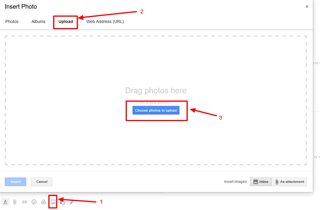 Add a flipbook thumbnail as a Gmail attachment