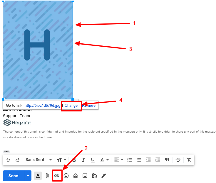 Add a flipbook thumbnail as a Gmail attachment