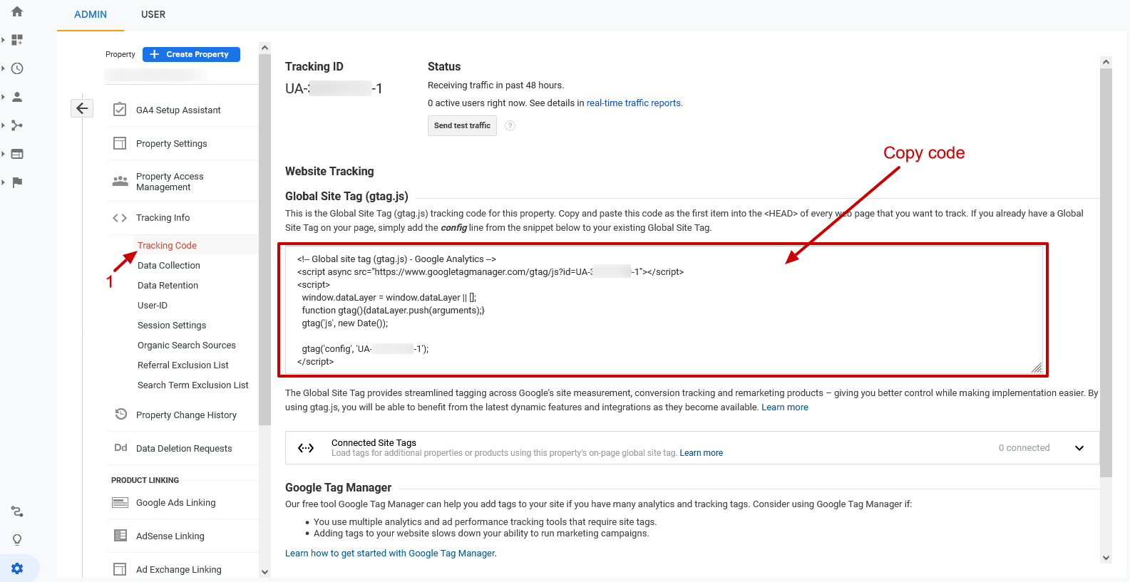 Set up the Google Analytics integration