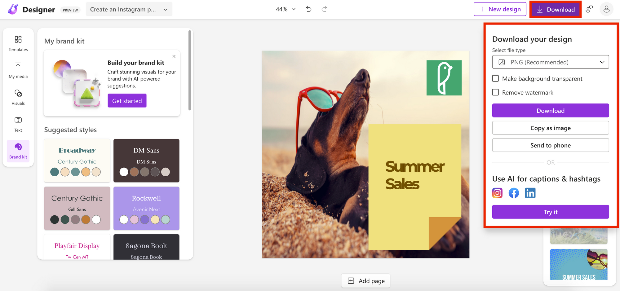 The Complete Guide to Using Microsoft Designer