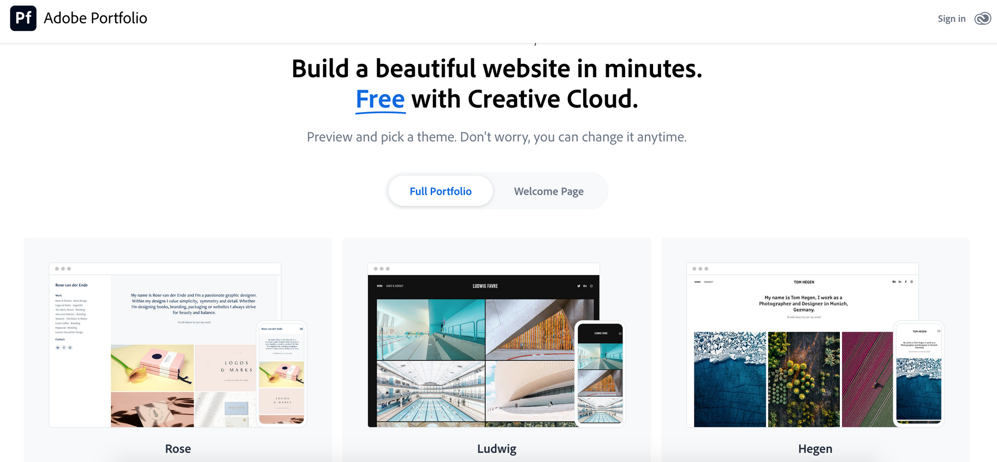 What is Adobe Portfolio and how to use it like a pro