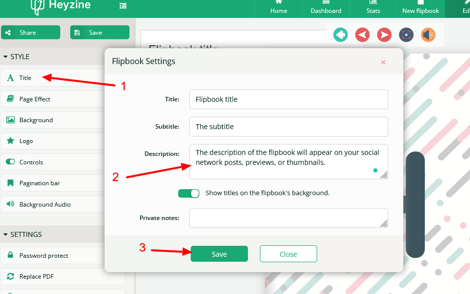 social network text settings