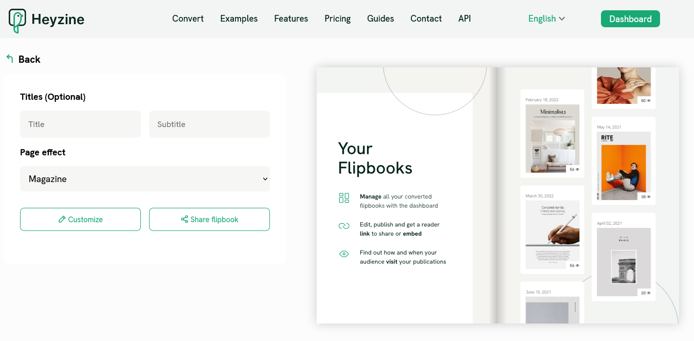 customize interactive PDF